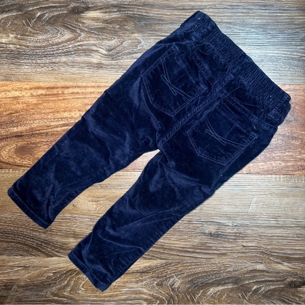 babyGAP Baby Girls Corduroy Jeggings Pants - Navy, Size 18-24M